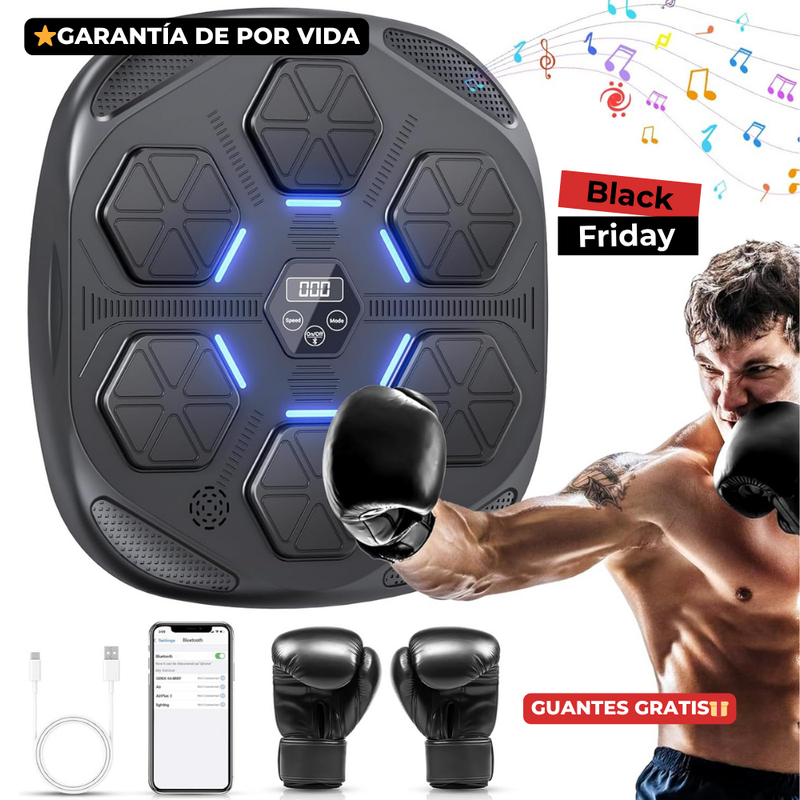 PunchBeat™  Maquina de Boxeo Inteligente + GUANTES DE REGALO 🎁 - [PROMOCIÓN DISPONIBLE SOLO HOY]