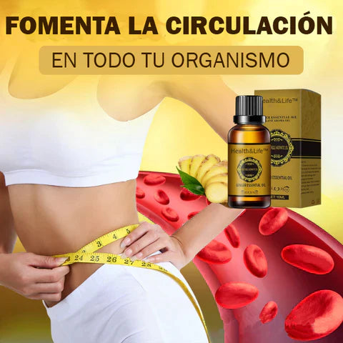 Ginger™ 🔥-  Aceite Adelgazante y Desintoxicante de Jengibre - [PROMOCIÓN DISPONIBLE SOLO HOY]