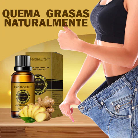 Ginger™ 🔥-  Aceite Adelgazante y Desintoxicante de Jengibre - [PROMOCIÓN DISPONIBLE SOLO HOY]