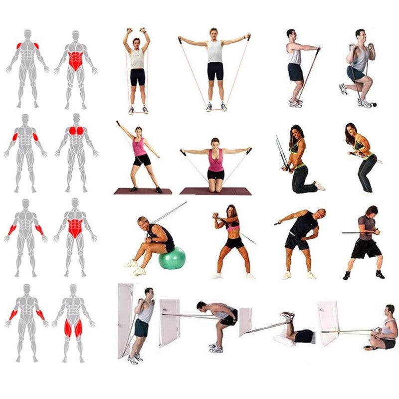 FitBands Pro™ Cuerdas Elásticas de Fitness - [PROMOCIÓN DISPONIBLE SOLO HOY]