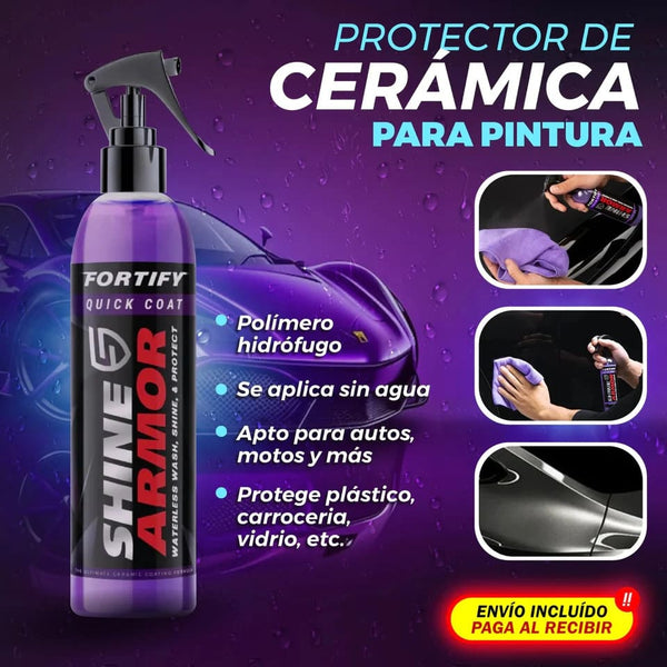 Shine Armor™ Spray Cerámico 3 en 1 - [PROMOCIÓN DISPONIBLE SOLO HOY]