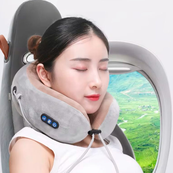 RelaxEase™ Masajeador Almohada Eléctrico Cuello - [PROMOCIÓN DISPONIBLE SOLO HOY]