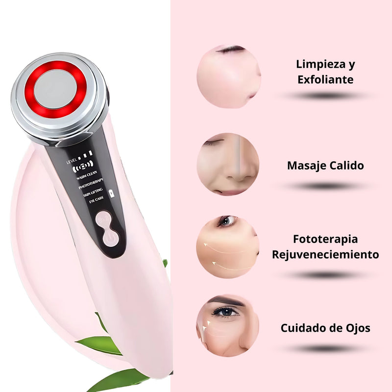 Masface™ Masajeador Facial Ledterapia - [PROMOCIÓN DISPONIBLE SOLO HOY]