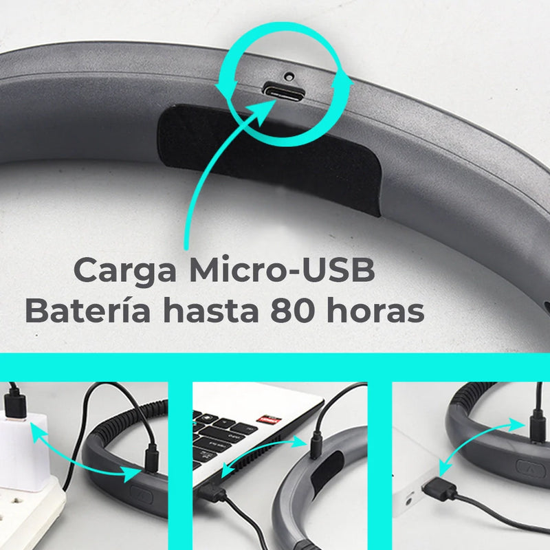 GlowNeck™ Luz de cuello recargable - [PROMOCIÓN DISPONIBLE SOLO HOY]