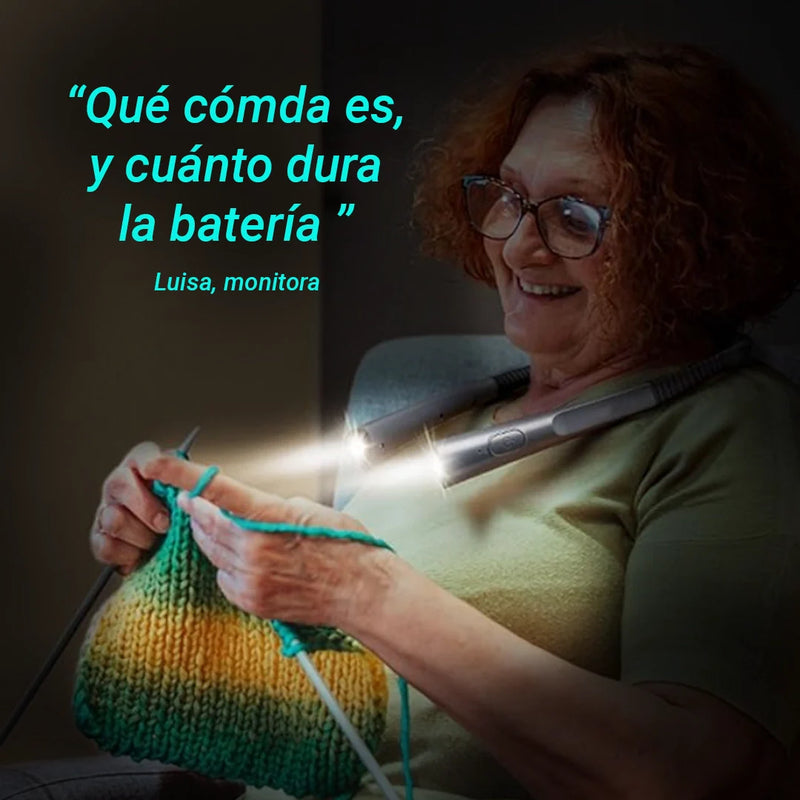 GlowNeck™ Luz de cuello recargable - [PROMOCIÓN DISPONIBLE SOLO HOY]
