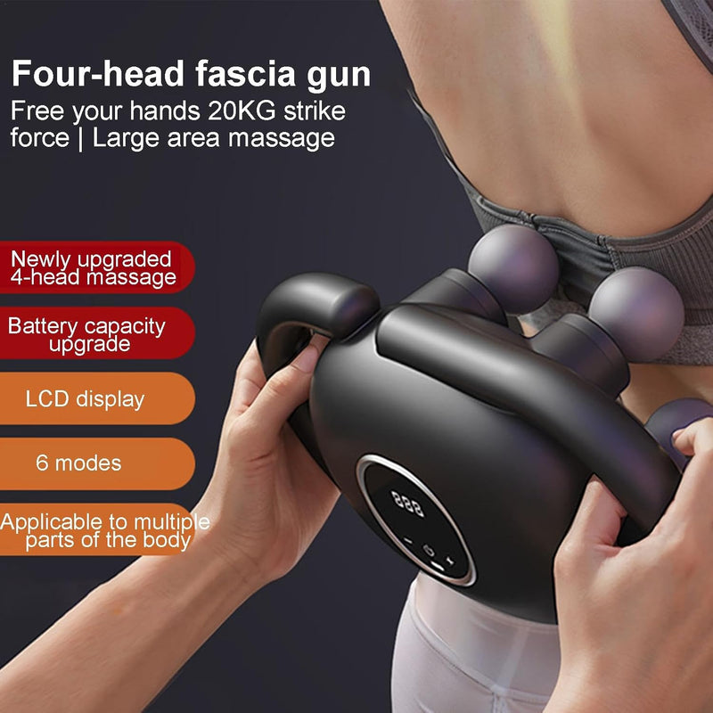 PowerRelax™ MASAJEADOR ELECTRICO DE 4 CABEZAS - [PROMOCIÓN DISPONIBLE SOLO HOY]