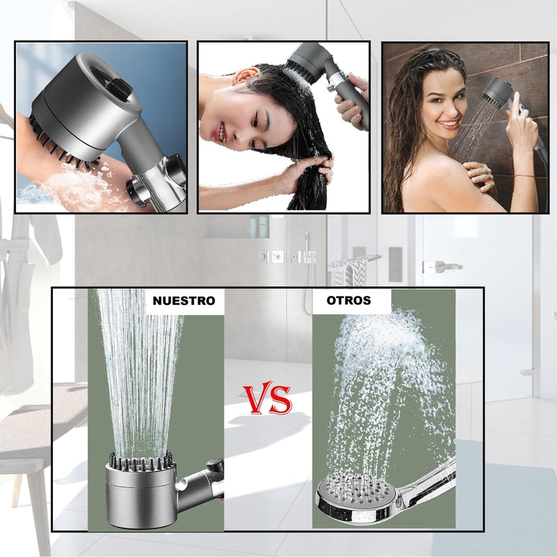 PureShower™ – Alcachofa de Ducha Purificadora para un Agua más Limpia y Saludable