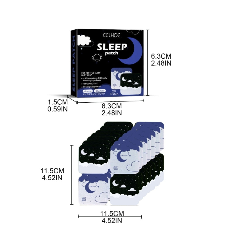 Sleep Patch™ Set de 28 Parches para Conciliar el Sueño - [PROMOCIÓN DISPONIBLE SOLO HOY]