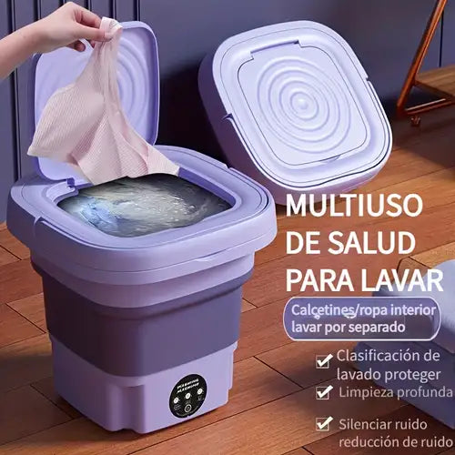 MiniWash™ Mini Lavadora Portátil 8L - 3 niveles de vibración con cesta de lavado - [PROMOCIÓN DISPONIBLE SOLO HOY]