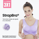 AirBra™ - Oferta Especial 3X1 - 3 Sujetadores Push Up Beige, Blanco y Negro