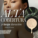 BASE DE MAQUILLLAJE NATURAL MOISTURE CUSHION PRO CON APLICADOR INDIVIDUAL - 50% DESCUENTO