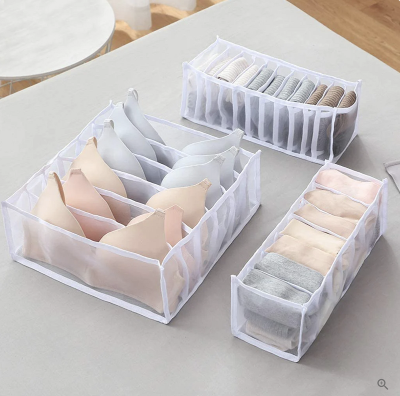 PerfectOrganizer™ - Set de 3 Organizadores de Ropa Interior - [PROMOCIÓN DISPONIBLE SOLO HOY]