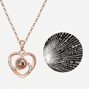 BestWishes™ Caja de Rosa Eterna | Collar "Te Amo" en 100 Idiomas en Oro Rosa + Bolsa de Regalo Gratis - [PROMOCIÓN DISPONIBLE SOLO HOY]