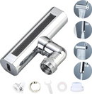 GiroFlow Grifo Giratorio Universal 360° 3 en 1 - [PROMOCIÓN DISPONIBLE SOLO HOY]