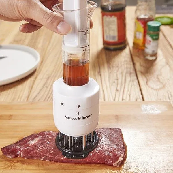 TasteLuxe™ Inyector de Salsa Profesional para Carnes y Pescados - [PROMOCIÓN DISPONIBLE SOLO HOY]