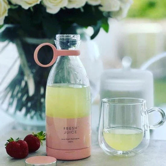 Fresh Juice™ Mini Licuadora de Vaso Portatil Blanco - [PROMOCIÓN DISPONIBLE SOLO HOY]