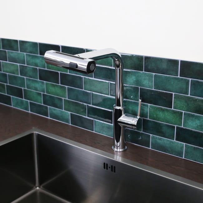 AquaTurn 360™ – Acero inoxidable con 4 modos de chorro