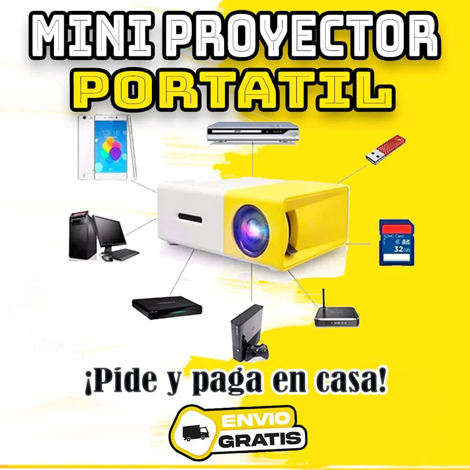MINI PROYECTOR ULTRA VISION - [PROMOCIÓN DISPONIBLE SOLO HOY]