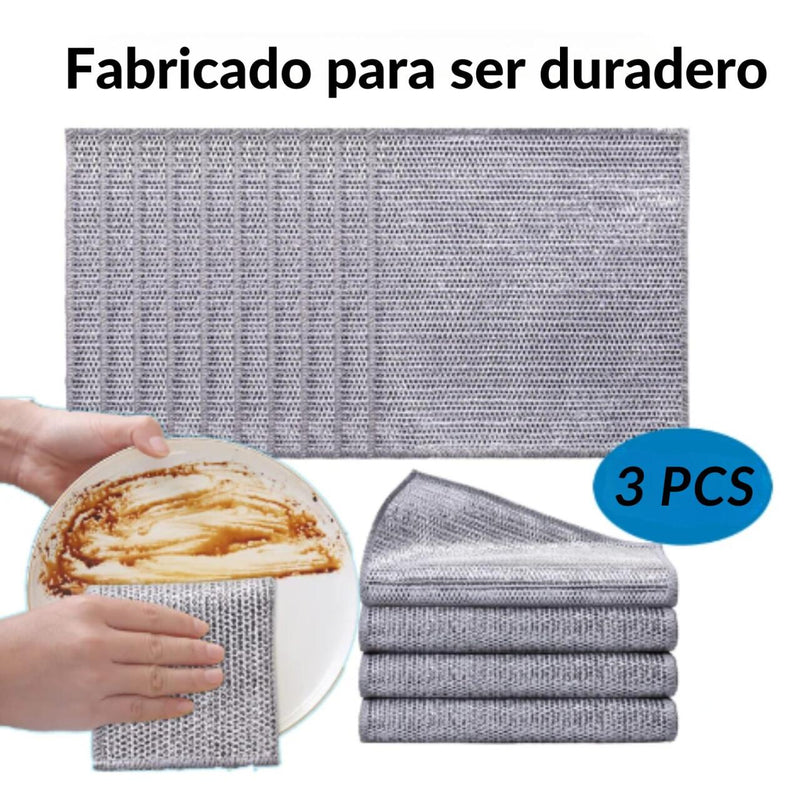 CleanPro™ Paños Mágicos de Limpieza - Pack 5 - [PROMOCIÓN DISPONIBLE SOLO HOY]