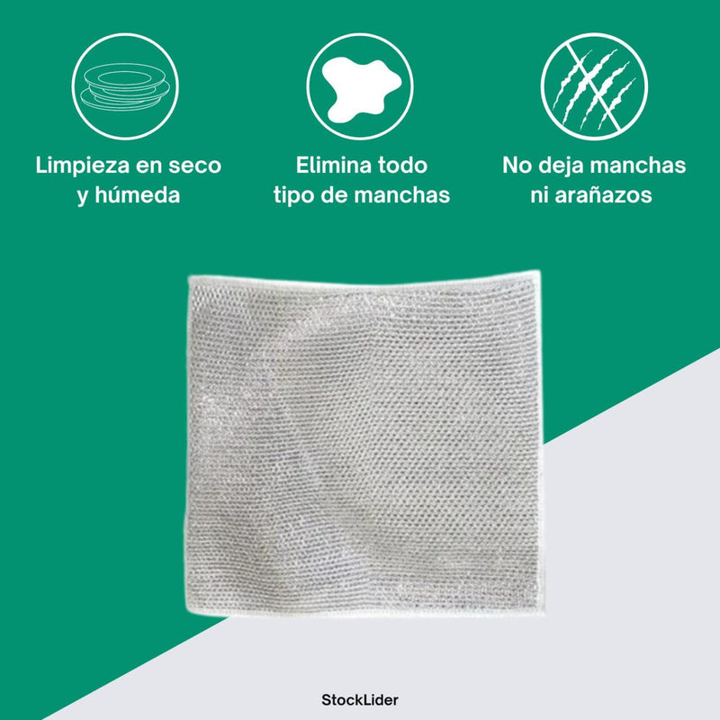 CleanPro™ Paños Mágicos de Limpieza - Pack 5 - [PROMOCIÓN DISPONIBLE SOLO HOY]