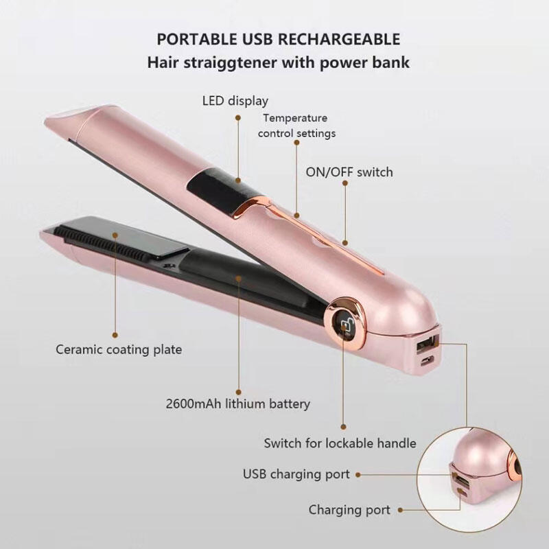 MiniPlancha Styler™ Portátil 3 en 1 Plancha de pelo inalámbrica - [PROMOCIÓN DISPONIBLE SOLO HOY]