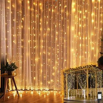 CortinaLumina™ Cortina de Luces Navideñas con control remoto 120 LEDS - [PROMOCIÓN DISPONIBLE SOLO HOY]