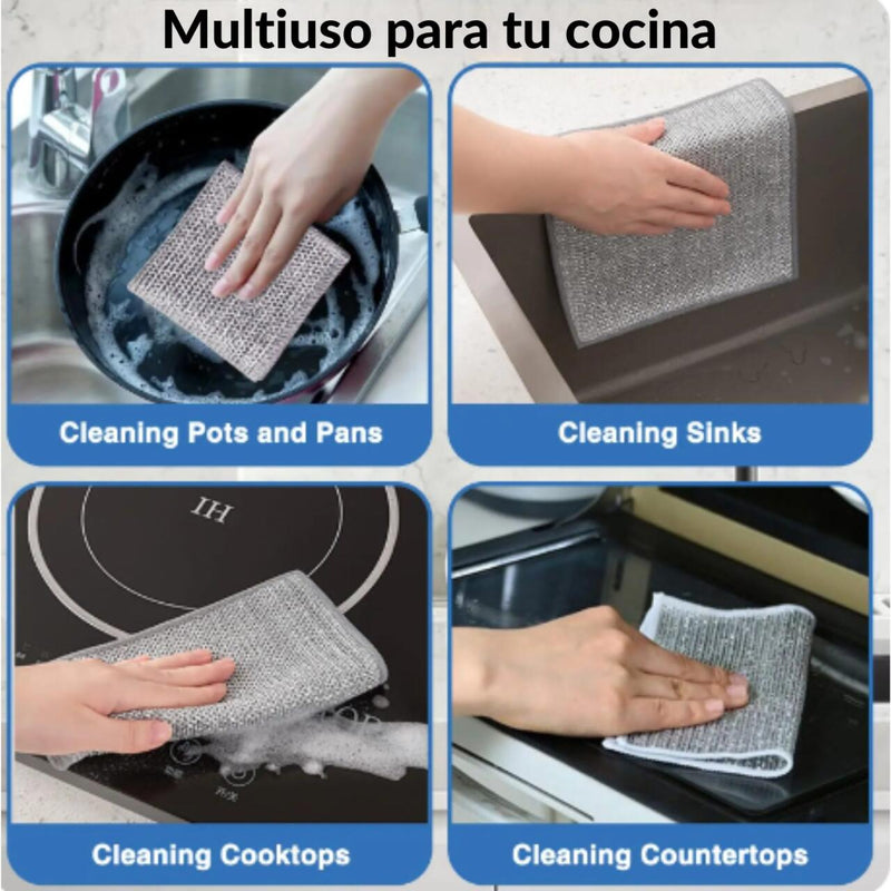 CleanPro™ Paños Mágicos de Limpieza - Pack 5 - [PROMOCIÓN DISPONIBLE SOLO HOY]
