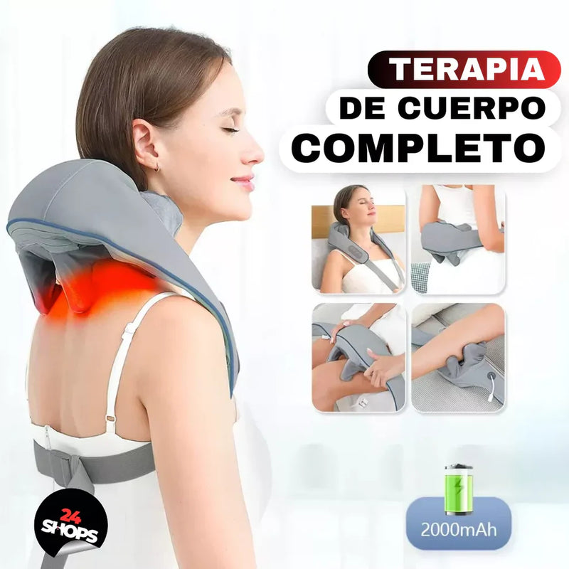 CuelloPro™ Masajeador 5D con Calor Integrado - [PROMOCIÓN DISPONIBLE SOLO HOY]