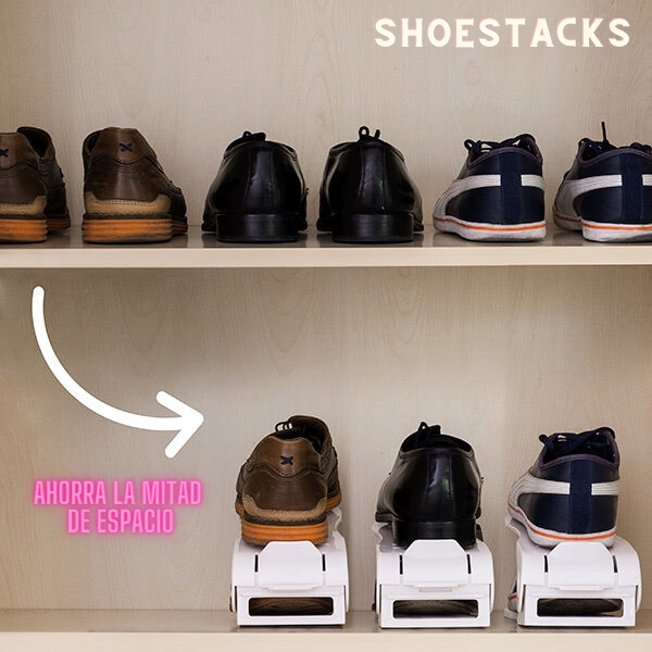 ShoeStacks™ Organizador de Zapatos (Pack 3 un.) - [PROMOCIÓN DISPONIBLE SOLO HOY]