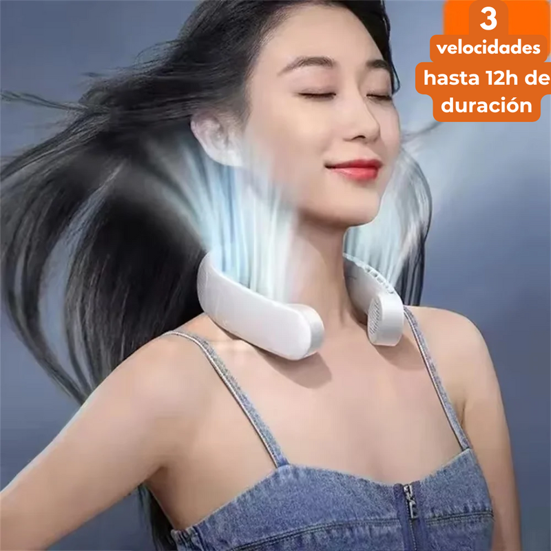 CoolNeck™ - Refresca Tu Día, Sin Ruido Ni Riesgos